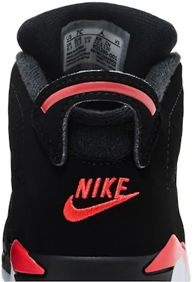 (TD) Air Jordan 6 Retro ''Infrarrojo Inverso Salesman'' IQ1280-001 Sizing (TD) Air Jordan 6 Retro ''Infrarrojo Inverso Salesman'' IQ1280-001