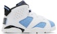 (TD) Air Jordan 6 Retro 'UNC Home' Lelaki DV3606-410
