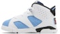 (TD) Air Jordan 6 Retro 'UNC Home' Lelaki DV3606-410