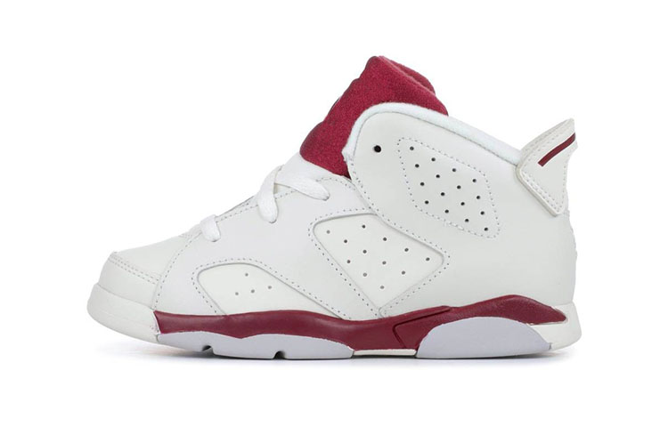 Buy (TD) 에어 조던 6 레트로 BT '마룬' 384667-116