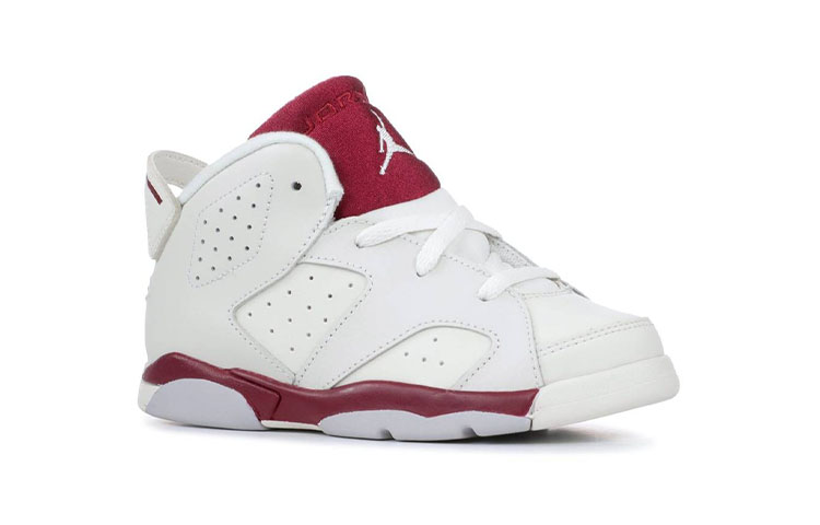 Order (TD) 에어 조던 6 레트로 BT '마룬' 384667-116