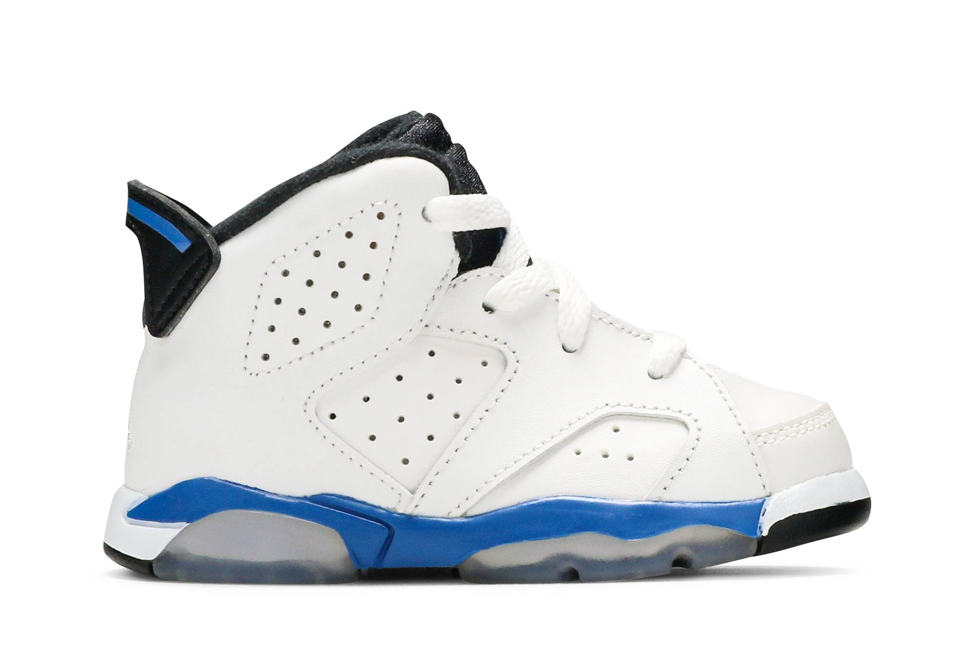 Buy (TD) 에어 조던 6 레트로 BT '스포츠 블루' 384667-107