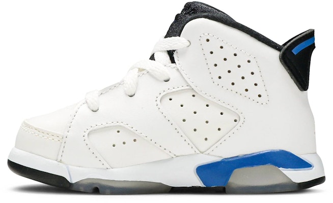 (TD) 에어 조던 6 레트로 BT '스포츠 블루' 384667-107 Lookbook (TD) 에어 조던 6 레트로 BT '스포츠 블루' 384667-107