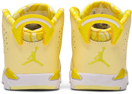 (Toddler) Air Jordan 6 Retro GT 'Citron Tint' 645127-800 Details for (Toddler) Air Jordan 6 Retro GT 'Citron Tint' 645127-800