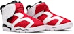 (TD) Air Jordan 6 Retro Little Flex 'Carmine (2021)' Kanak-Kanak CT4417-106