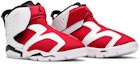 Cheap (TD) Air Jordan 6 Retro Little Flex 'Carmine (2021)' Kanak-Kanak CT4417-106