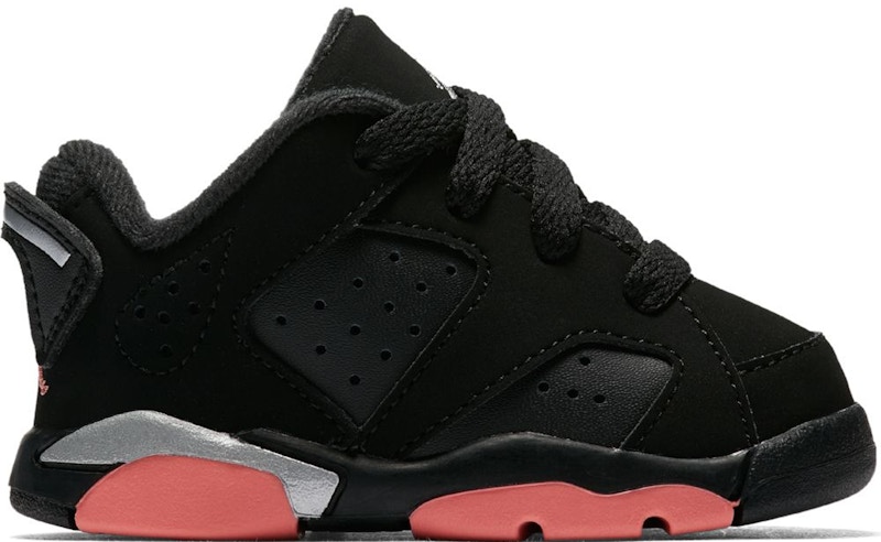 (Toddler) Air Jordan 6 Retro Low 'Black Sunblush' 768885-022
