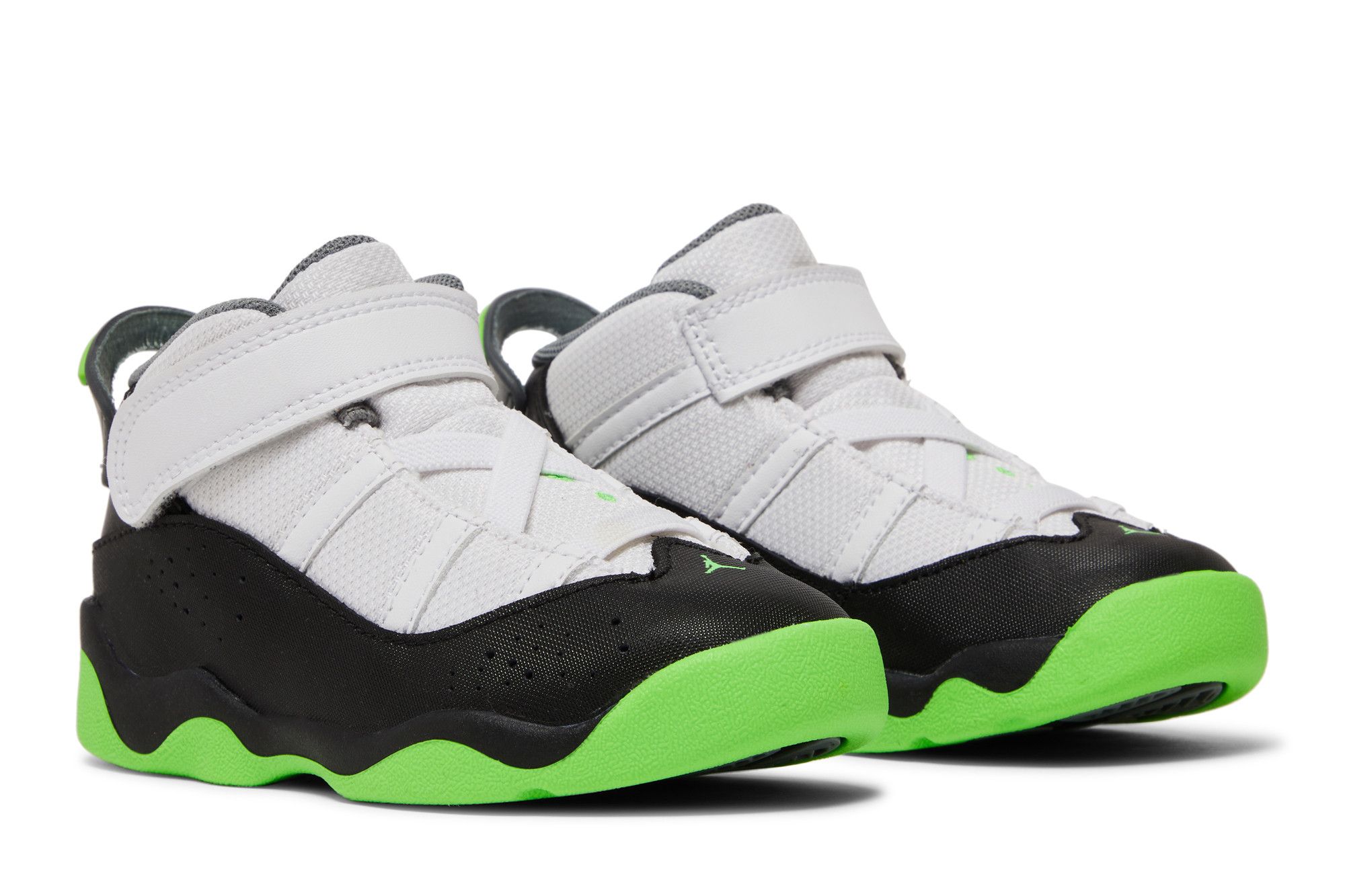 Cheap (Toddler) Air Jordan 6 Rings 'Altitude Green' 323420-130