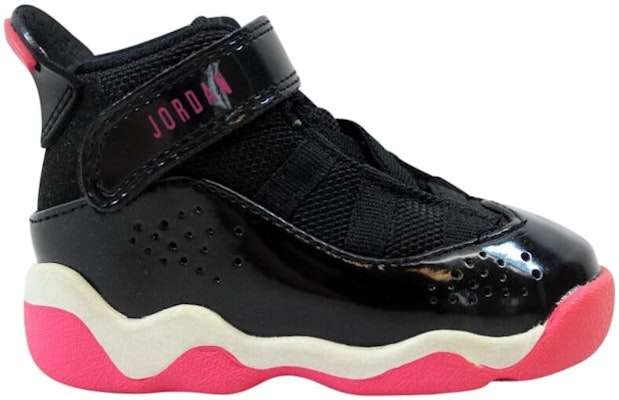 (Toddler) Air Jordan 6 Rings 'Black Pink' 323420-004 Buy (Toddler) Air Jordan 6 Rings 'Black Pink' 323420-004
