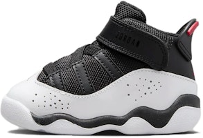 (Toddler) Air Jordan 6 Rings 'Black White Red' 323420-067 (Toddler) Air Jordan 6 Rings 'Black White Red' 323420-067