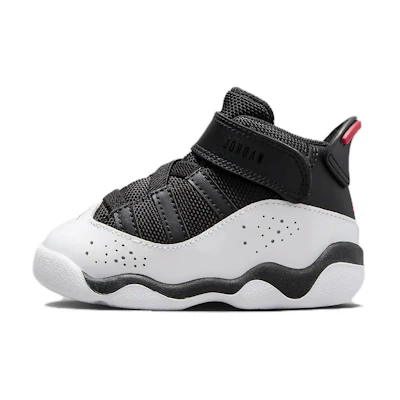 (TD) Jordan 6 Rings 'Black White Red'