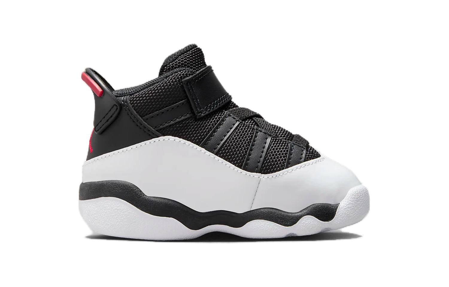 Order (TD) Air Jordan 6 Rings 'Negro Blanco Rojo' 323420-067