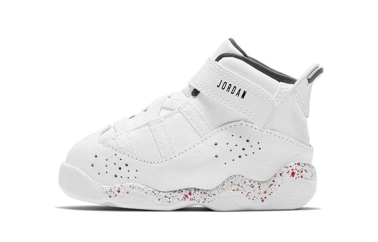 Buy (TD) 에어 조던 6 링스 '컨페티' (Air Jordan 6 Rings 'Confetti') 323420-100