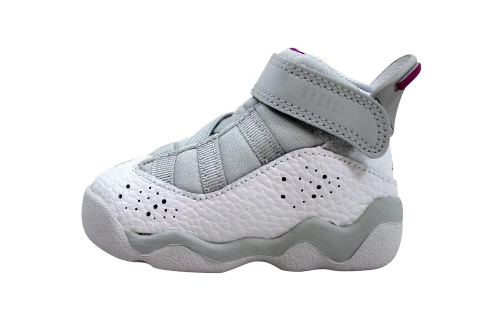(Toddler) Air Jordan 6 Rings 'Pure Platinum' 942780-011