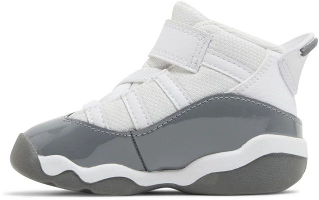 (TD) Air Jordan 6 Rings ''Blanc Cool Gris'' 323420-121 Lookbook (TD) Air Jordan 6 Rings ''Blanc Cool Gris'' 323420-121