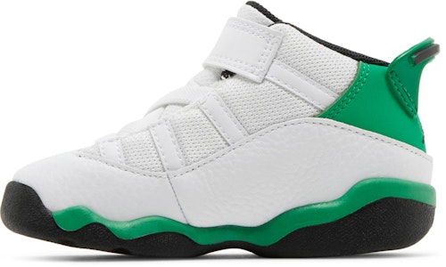 (TD) Air Jordan 6 Rings 'Putih Lucky Green' 323420-131 Lookbook (TD) Air Jordan 6 Rings 'Putih Lucky Green' 323420-131