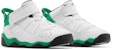 (TD) Air Jordan 6 Rings 'Putih Lucky Green' 323420-131