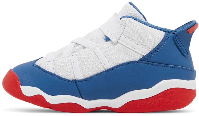 (TD) Air Jordan 6 Rings 'Blanco True Blue' 323420-140 Lookbook (TD) Air Jordan 6 Rings 'Blanco True Blue' 323420-140