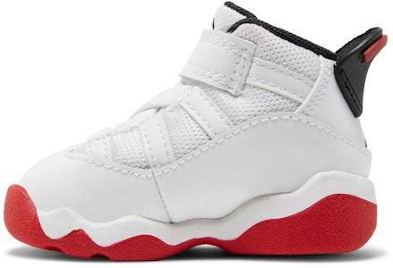 (幼童) Air Jordan 6 Rings '白色大學紅' 323420-160 Lookbook (幼童) Air Jordan 6 Rings '白色大學紅' 323420-160