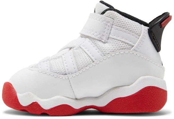 (Toddler) Air Jordan 6 Rings 'White University Red' 323420-160 Lookbook (Toddler) Air Jordan 6 Rings 'White University Red' 323420-160