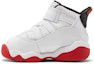 Lookbook (TD) Air Jordan 6 Rings 'Blanco University Red' 323420-160