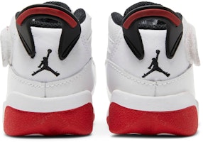 (幼童) Air Jordan 6 Rings '白色大學紅' 323420-160 Details for (幼童) Air Jordan 6 Rings '白色大學紅' 323420-160