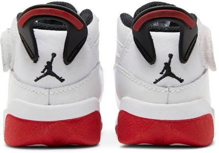 (幼童) Air Jordan 6 Rings '白色大學紅' 323420-160 Details for (幼童) Air Jordan 6 Rings '白色大學紅' 323420-160