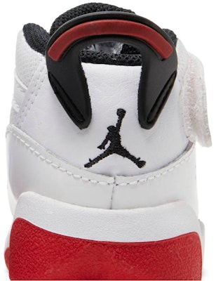 (Toddler) Air Jordan 6 Rings 'White University Red' 323420-160 Sizing (Toddler) Air Jordan 6 Rings 'White University Red' 323420-160