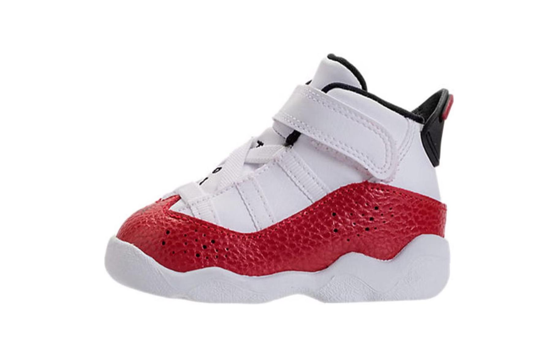 (Toddler) Air Jordan 6 Rings BT 'Gym Red' 323420-120