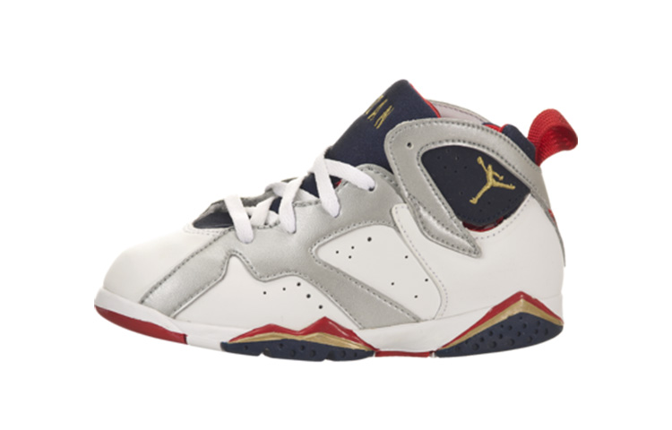 Buy (TD) Air Jordan 7 Retro 2012 'Olympic' Lelaki Wanita Kasut Sukan 304772-135
