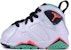 (TD) Air Jordan 7 Retro GT 'Verde' Kanak-kanak 705418-138