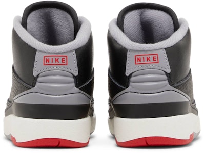 (TD) Air Jordan 2 Retro 'Black Cement' Sepatu Sneakers DQ8563-001 Details for (TD) Air Jordan 2 Retro 'Black Cement' Sepatu Sneakers DQ8563-001