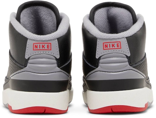 (Toddler) Air Jordan Air 2 Retro 'Black Cement' DQ8563-001 Details for (Toddler) Air Jordan Air 2 Retro 'Black Cement' DQ8563-001
