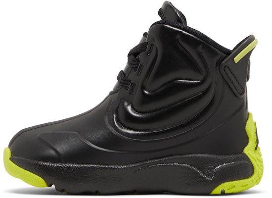 (Toddler) Air Jordan Drip 23 Rain Boot 'Black Atomic Green' CT5799-001 Lookbook (Toddler) Air Jordan Drip 23 Rain Boot 'Black Atomic Green' CT5799-001