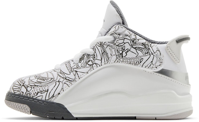 (TD) Air Jordan Dub Zero 'Putih Abu-Abu Keren' DV1358-107 Lookbook (TD) Air Jordan Dub Zero 'Putih Abu-Abu Keren' DV1358-107