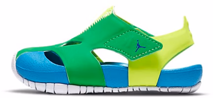(Toddler) Air Jordan Flare Blue Green Sandals 'Blue Green' CI7850-300 (Toddler) Air Jordan Flare Blue Green Sandals 'Blue Green' CI7850-300