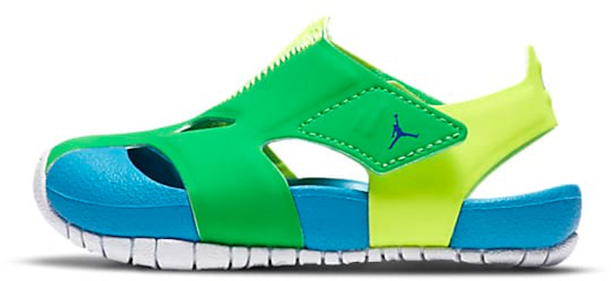 (Toddler) Air Jordan Flare Blue Green Sandals 'Blue Green' CI7850-300 Buy (Toddler) Air Jordan Flare Blue Green Sandals 'Blue Green' CI7850-300