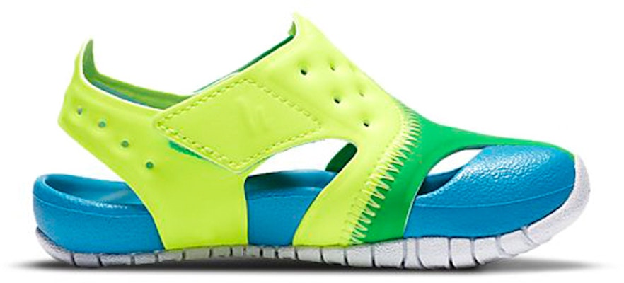 (Toddler) Air Jordan Flare Blue Green Sandals 'Blue Green' CI7850-300 Order (Toddler) Air Jordan Flare Blue Green Sandals 'Blue Green' CI7850-300