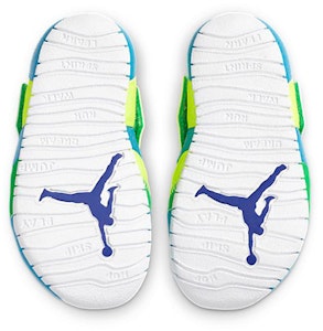 (TD) Sandal Air Jordan Flare Biru Hijau 'Blue Green' CI7850-300 Details for (TD) Sandal Air Jordan Flare Biru Hijau 'Blue Green' CI7850-300