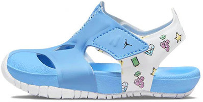 (Toddler) Air Jordan Flare 'University Blue Poison Lemon Yellow White' DM8972-417 (Toddler) Air Jordan Flare 'University Blue Poison Lemon Yellow White' DM8972-417