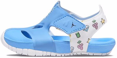 (Toddler) Air Jordan Flare 'University Blue Poison Lemon Yellow White' DM8972-417 (Toddler) Air Jordan Flare 'University Blue Poison Lemon Yellow White' DM8972-417