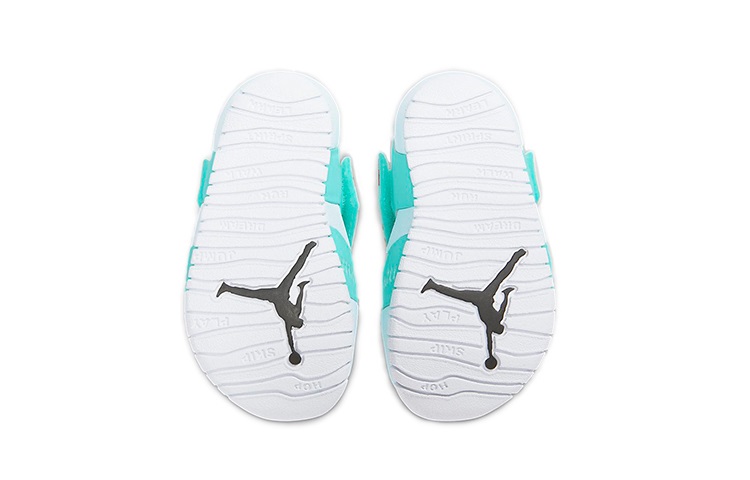 Shop (TD) Air Jordan Flare Sandal Hijau. CI7850-301