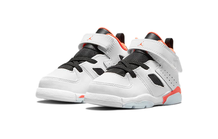 Lookbook TD嬰童 Air Jordan Flight Club ‘91 籃球鞋 白紅 紅外線