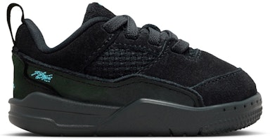 (Toddler) Air Jordan Flight Court Black Gamma Blue HF3331-040 (Toddler) Air Jordan Flight Court Black Gamma Blue HF3331-040
