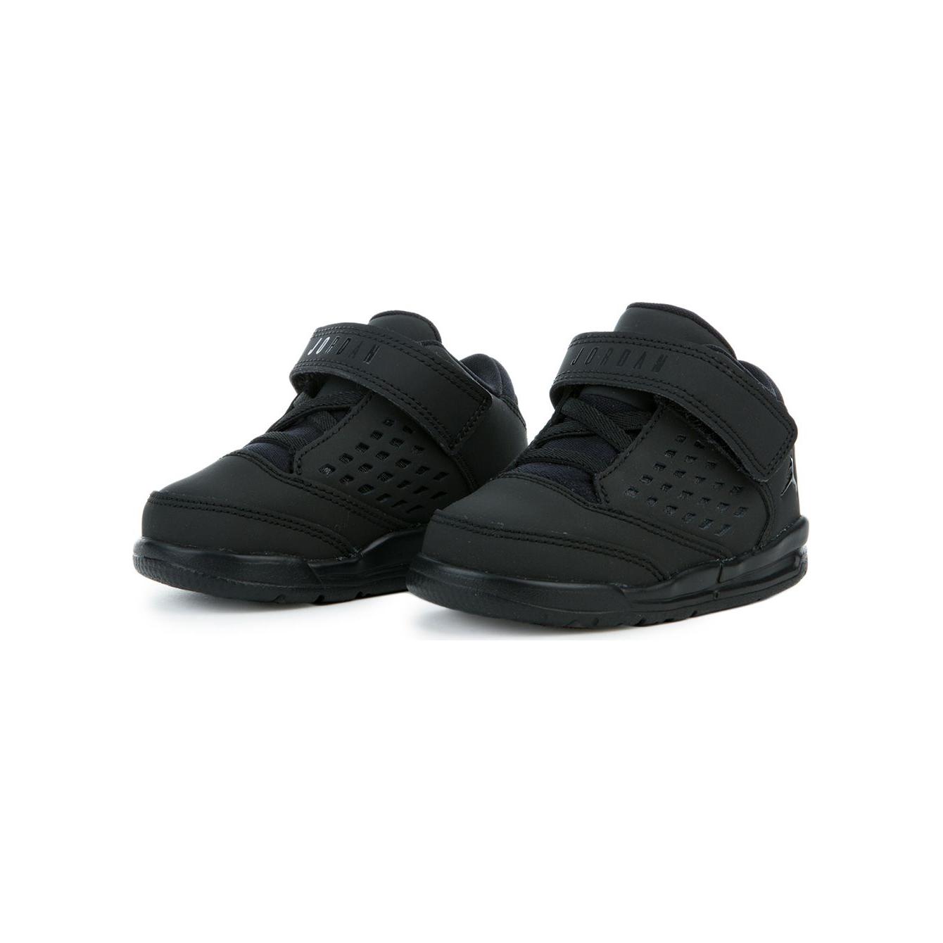 Order (TD) Air Jordan Flight Origin 4 BT 'Triple Black' Lelaki & Kanak-Kanak Hitam Penuh. 921198-010