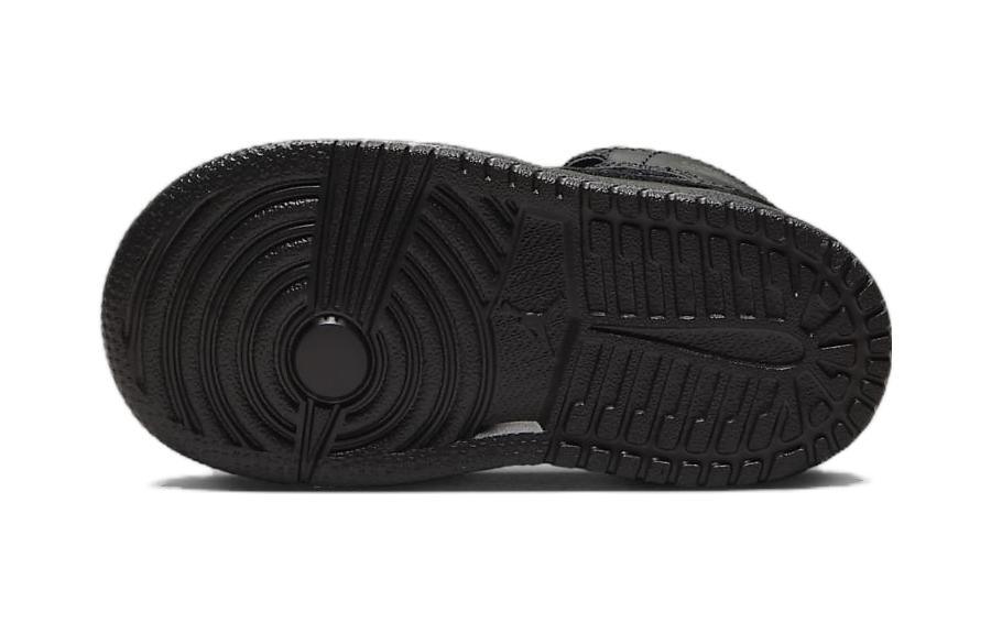 Purchase 嬰幼兒 Jordan 系帶舒適 防滑防踢 高筒 兒童板鞋 黑色