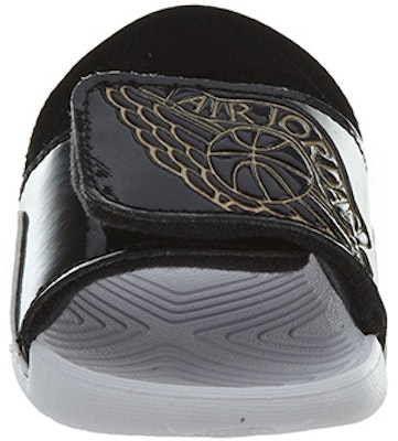 (TD) Air Jordan Hydro 7 "黑金"拖鞋 AA2519-021 Lookbook (TD) Air Jordan Hydro 7 "黑金"拖鞋 AA2519-021