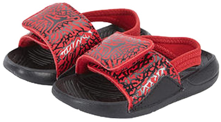 (Toddler) Air Jordan Hydro 7 Shoes Red/Black BQ6293-600 Lookbook (Toddler) Air Jordan Hydro 7 Shoes Red/Black BQ6293-600
