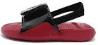 Buy (TD) Air Jordan Hydro 7 Selipar Sukan Velcro Hitam Merah AA2519-001