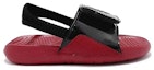 Order (TD) Air Jordan Hydro 7 Selipar Sukan Velcro Hitam Merah AA2519-001